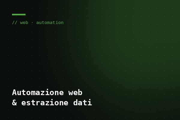 Blog: Automatizzazione web